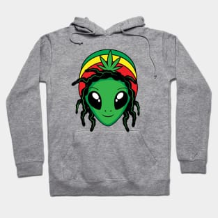 Rasta Alien Hoodie